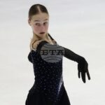 Лиа Любенова е 19 а след кратката програма на турнира Гран При по фигурно пързаляне за девойки в Гданск