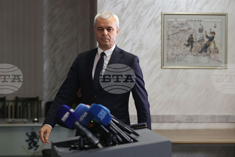 ОБНОВЕНА Изборният резултат е закономерен на фона на ниската избирателна активност, каза лидерът на "Възраждане" и кандидат за президент Костадин Костадинов