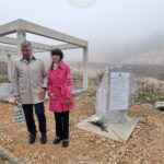 Представители на България и Гърция почетоха паметта на Георгиос Павлидис и Георги Чилингиров край пункта "Рудозем – Ксанти"