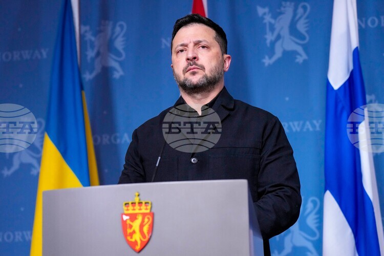 Среща с Русия, с посредничеството на САЩ, ще се състои през ноември, потвърди Зеленски