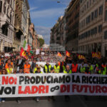 Десетки хиляди протестираха срещу правителството на Мелони в цяла Италия