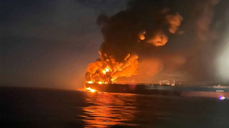 Дронове удариха танкер в румънските териториални води на Черно море