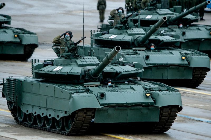 "Летящият" руски танк Т 80БВМ е модернизиран преди началото на войната