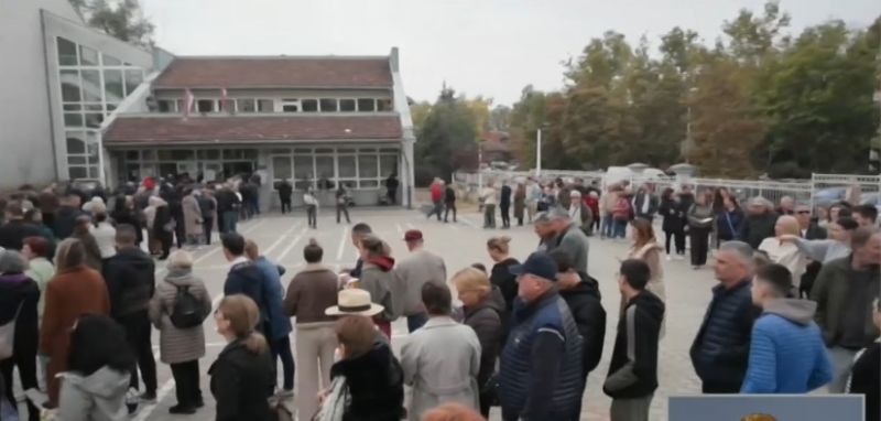Сърбия гласува за парламент, дълги опашки се извиха пред избирателните секции